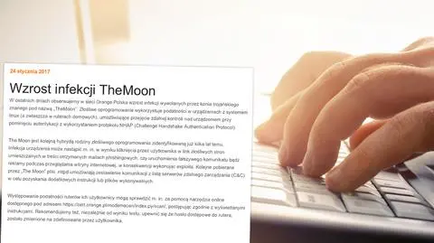 Orange: wzrost infekcji TheMoon, nowa metoda działania hakerów
