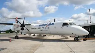 Bombardier Q400 w barwach Eurolotu