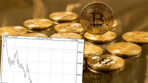 Wartość bitcoina spadła poniżej 8,5 tysiąca dolarów