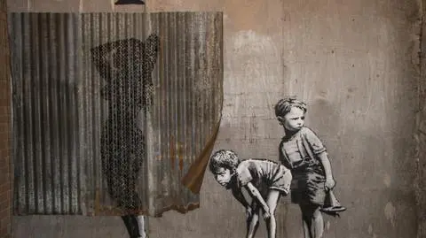 Banksy co raz bardziej znany. I co raz droższy
