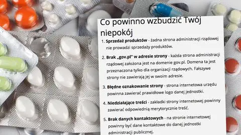 Resort zdrowia ostrzega przed fałszywą stroną internetową