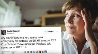 Według Grzegorza Schetyny obecna polityka PiS jest absurdalna, bo nie dba o losy kolejnych pokoleń, które - zdaniem lidera PO - będą miały problem z utrzymaniem wielkiej rzeszy emerytów