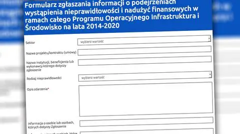 Urzędnicy ministerstwa przygotowali formularz dla donosicieli