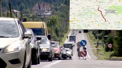 DK 47 między Rdzawką a Nowym Targiem do 2022 r. ma być dwujezdniowa