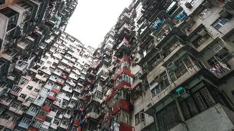 "Nanomieszkania" hitem na rynku nieruchomości w Hongkongu