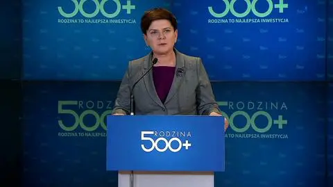 Premier Beata Szydło  wzięła udział w podpisaniu listu intencyjnego o współpracy banków w programie Rodzina 500 plus