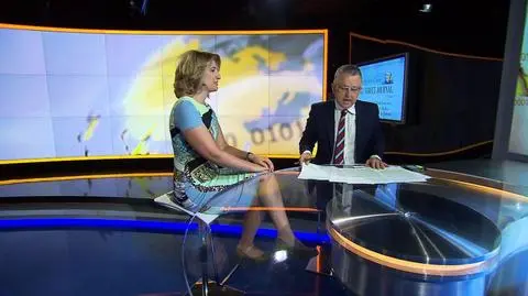 Gościem TVN24 Biznes i Świat była Grażyna Piotrowska-Oliwa
