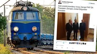 O zmianach w PKP SA minister poinformował na Twitterze 
