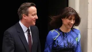 Były premier Wielkiej Brytanii David Cameron i Samantha Cameron