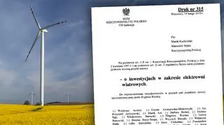 Zdaniem twórców projektu ustawy obecnie brakuje przepisów, które regulowałby by kwestię lokalizowania, budowy i eksploatacji elektrowni wiatrowych