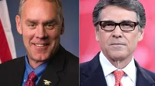 Kandydaci na ministrów: Ryan Zinke i Rick Perry