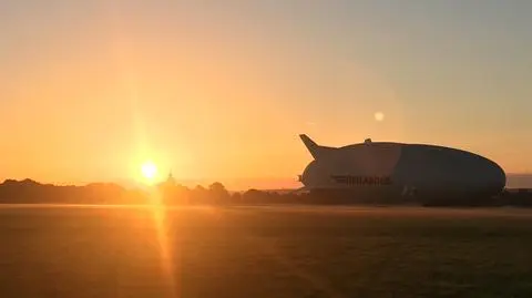 Największy statek latający Airlander 10 na świecie został uziemiony