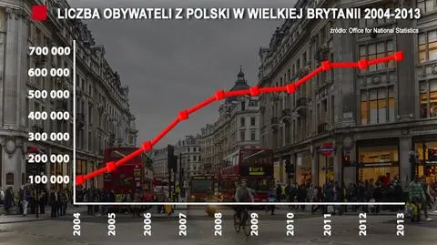 Imigranci w ogniu brytyjskiej kampanii. Przybywa Polaków na Wyspach