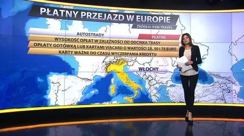 Ile kosztują opłaty za przejazd autostradami w Europie?