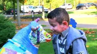 Siedmiolatek wrócił do szkoły i czuje się dobrze