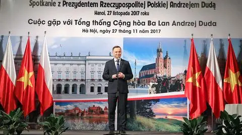 Prezydent: celem wizyty w Wietnamie pogłębienie relacji
