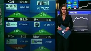 Warszawska giełda zakończyła dzisiejszą sesję na plusach. Najwyżej dzień zakończył indeks WIG20, który wzrósł o 1.05 procent. Z kolei Indeks szerokiego rynku WIG zakończył 0.75 procent powyżej piątkowego zamknięcia.