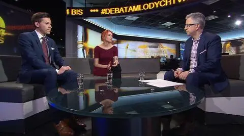 Wydarzenia 2016 r.  i wyzwania 2017 r. Debata Młodych TVN24 BiS