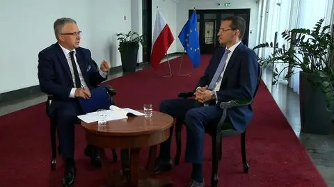 Wicepremier Mateusz Morawiecki w TVN24BiS