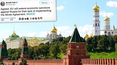 Sankcje gospodarcze wobec Rosji przedłużone
