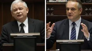23.09 | - Dlaczego Polska w Unii Europejskiej, wbrew Unii Europejskiej broni niekorzystnej dla nas umowy? Dlaczego przez rok przyjmowaliśmy fatalne warunki, zamiast szukać wyjścia? - m.in. o to pytał w Sejmie prezes PiS Jarosław Kaczyński wicepremiera Waldemara Pawlaka w kontekście polsko-rosyjskiej umowy gazowej. - Nie jesteśmy w stanie oblężenia, Polska ma mocną pozycję w Europie, jest najbezpieczniejszym krajem pod względem energetycznym. Zanim w Polsce zrobi się zimno, w Europie zamarzną - ripostował Pawlak. (TVN24)