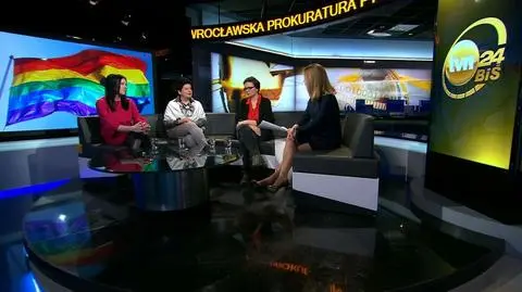 Spór o śluby homoseksualistów. Debata Kobiet w TVN24BiS