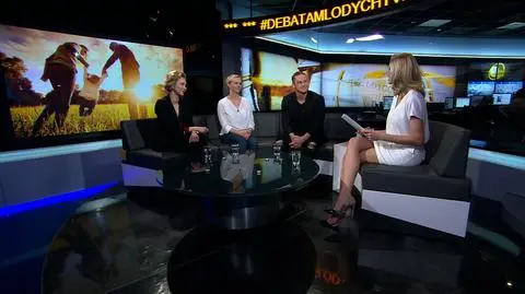 Debata Młodych w TVN24 BiS o upowszechnianiu wizerunku dzieci