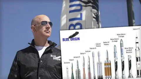 Jeff Bezos zbuduje rakietę wielokrotnego użytku