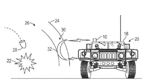 Grafika z patentu Boeinga