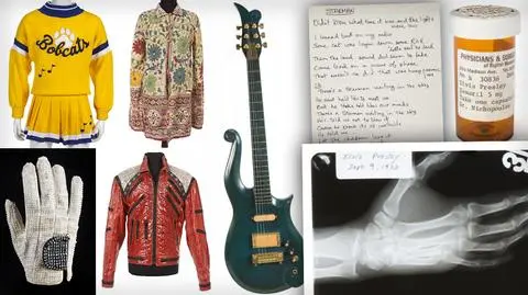 Licytacja w domu aukcyjnym Julien's Auction była prawdziwą atrakcją dla kolekcjonerów pamiątek