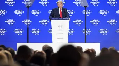 Donald Trump chwali w Davos gospodarcze sukcesy swego kraju