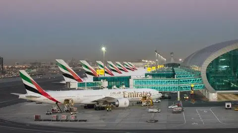 Rosyjski kryzys uderza w lotnisku w Dubaju. Liczba pasażerów spada