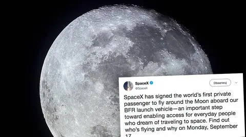 Musk wyśle pierwszego pasażera w kosmos