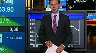 Zielony początek tygodnia na warszawskiej giełdzie. Indeks WIG20 zakończył dzień na ponad 1-procentowym plusie, zyskiwał też indeks szerokiego rynku WIG, który wzrósł o 0.85 procent.