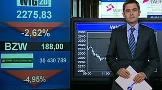 Seria niepokojących informacji i ogólna awersja do ryzyka na rynkach sprawiły, że we wtorek indeksy warszawskiej giełdy mocno zanurkowały.