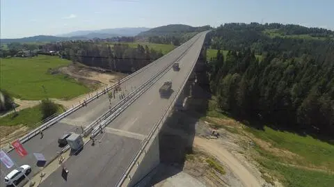 Testy wiaduktu na zakopiance. "Budowa jest już na ostatnim etapie"