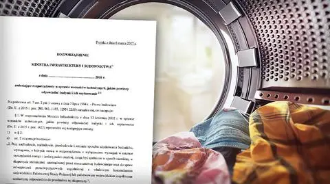 Pralka w kuchni nielegalna, będzie nowelizacja prawa