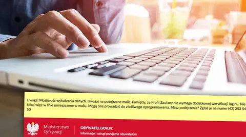 Resort cyfryzacji ostrzega użytkowników Profilu Zaufanego przed oszustami