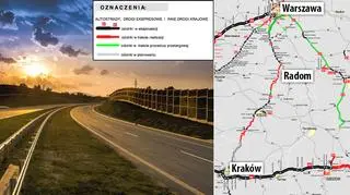 W 2020 r. na całej długości trasy Warszawa – Kraków będzie działala ekspresówka