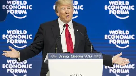 Trump w Davos: USA nie będą tolerować nieuczciwych praktyk handlowych