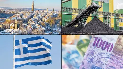 Bilans: Szwajcarii grozi recesja, Grecji zabraknie pieniędzy