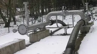 Fragment rosyjsko-ukraińskiego gazociągu
