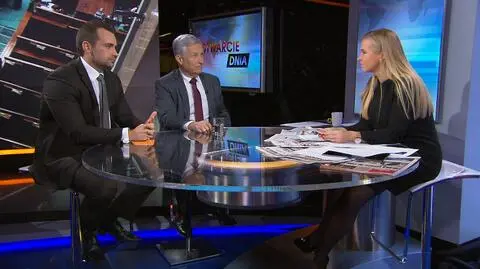 Gośćmi programu "Otwarcie dnia" byli: Piotr Kuczyński oraz Rafał Sadoch 