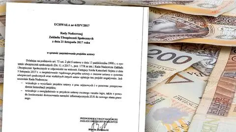 RN ZUS negatywnie opiniuje ustawę o zniesieniu limitu w składkach ZUS