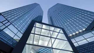 Siedziba główna Deutsche Banku znajduje się we Frankfurcie