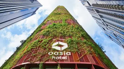 Oasia Hotel Downtown został uznany najpiękniejszym wieżowcem na świecie