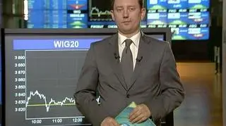 2307 Relacja Rafała Hirscha z warszawskiej Giełdy Papierów Wartościowych. (TVN24)