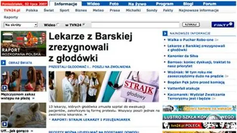 Sukces portalu tvn24.pl