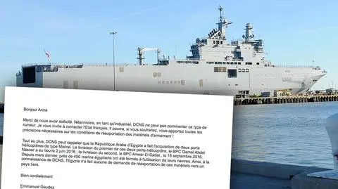 Egipt nie wystąpił z prośbą o reeksport mstrali