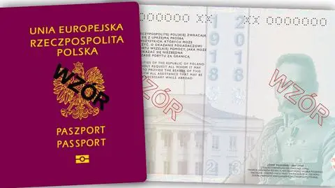 Nowy paszport z nowymi wzorami